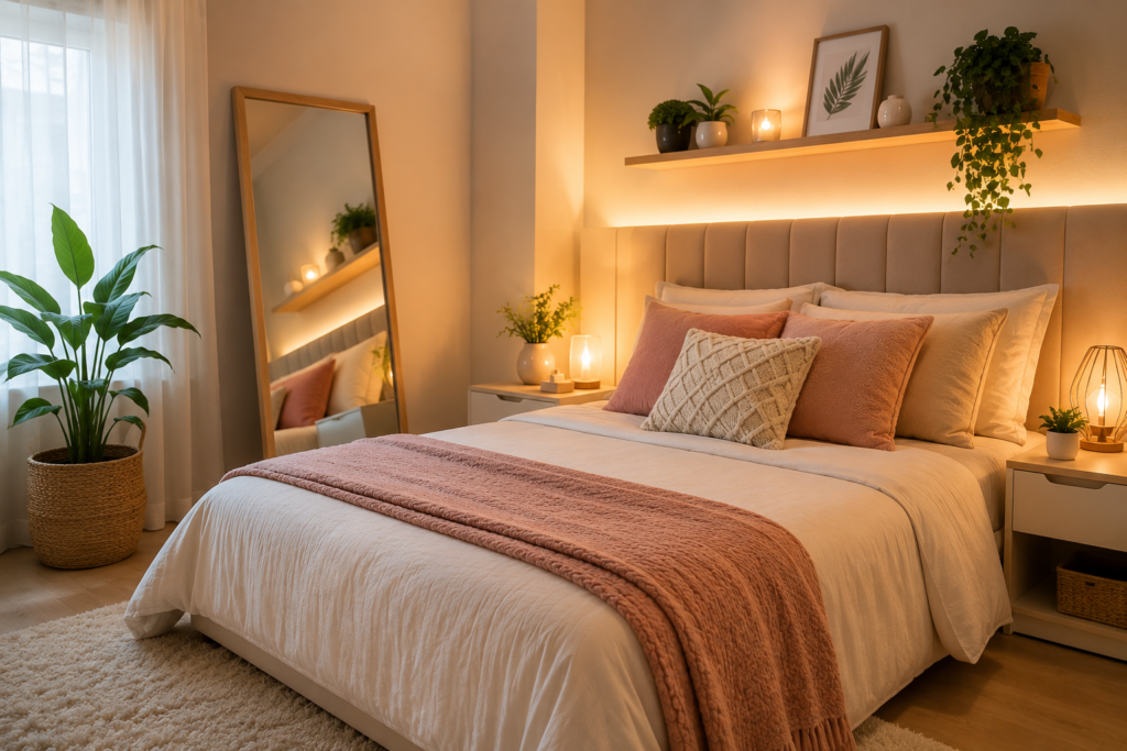 Dicas para deixar o quarto mais bonito: 7 ideias simples e baratas